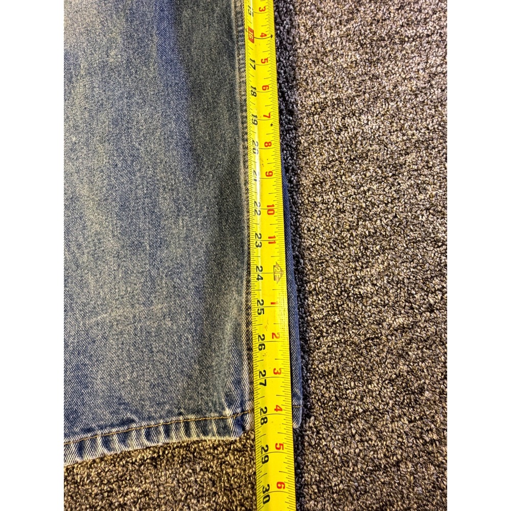 Polo Ralph Lauren Jeans Mens 34x30 Blue Denim Cotton Medium Wash Straight Leg - Picture 11 of 15
